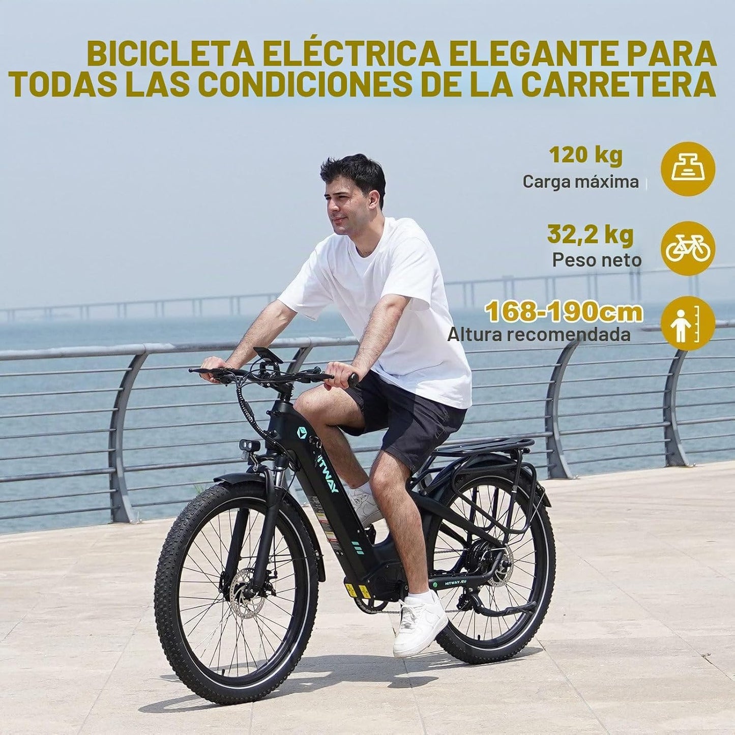 HITWAY BK16 – Urbanes E-Bike 26" 250W