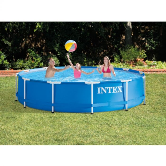 Intex Metal Frame Aufstellpool 366 x 76 cm